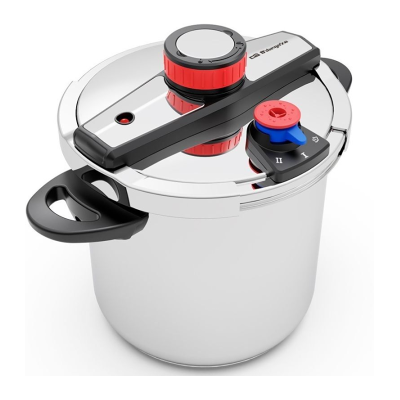 Panela de pressão Orbegozo HP 8200 / 8L / Aço inoxidável / Adequada para indução Panela de pressão Orbegozo HP 8200 / 8L / Aço inoxidável / Adequada para indução