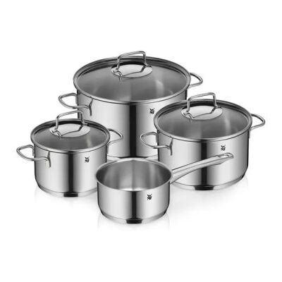 Conjunto de panelas WMF Astoria com 4 peças Conjunto de panelas WMF Astoria com 4 peças
