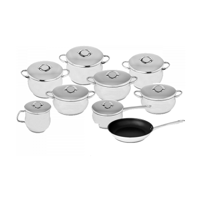 Conjunto de Panelas SILAMPOS Domus - 9 Peças Conjunto de Panelas SILAMPOS Domus - 9 Peças