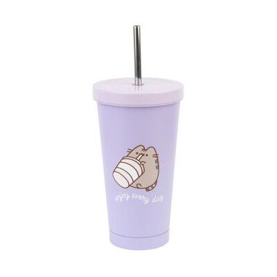 GRUPO ERIK Copo de palha Moments Pusheen 550ml GRUPO ERIK Copo de palha Moments Pusheen 550ml