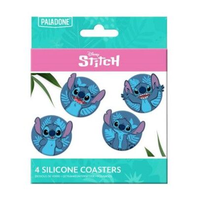 PALADONE Conjunto de 4 bases para copos Disney Stitch PALADONE Conjunto de 4 bases para copos Disney Stitch