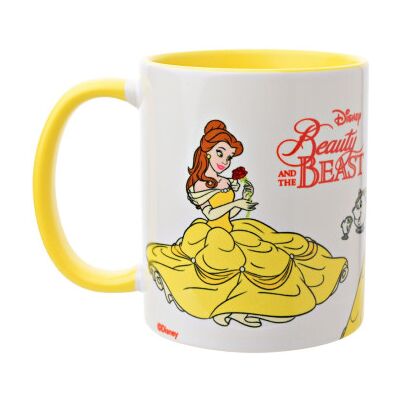 Caneca da Bela, do filme A Bela e a Fera da Disney, 325ml Caneca da Bela, do filme A Bela e a Fera da Disney, 325ml