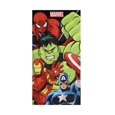 Toalha de algodão dos Vingadores da Marvel Toalha de algodão dos Vingadores da Marvel
