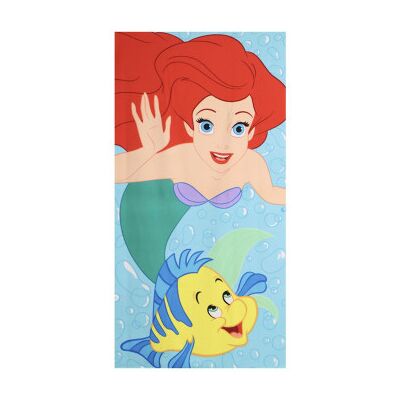Toalha de microfibra da Ariel, a Pequena Sereia da Disney Toalha de microfibra da Ariel, a Pequena Sereia da Disney