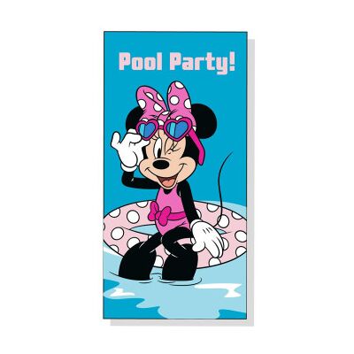 Toalha de microfibra da Minnie Mouse da Disney Toalha de microfibra da Minnie Mouse da Disney