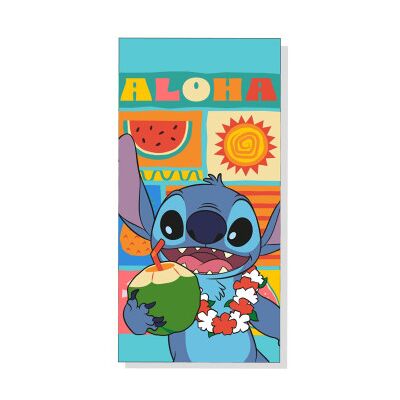 Toalha de microfibra do Stitch da Disney Toalha de microfibra do Stitch da Disney