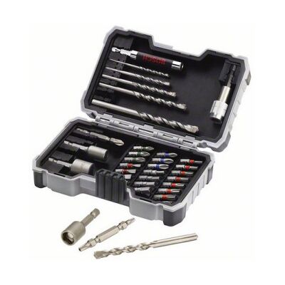 Bosch - Pontas e Brocas Betão 35uds 2607017326 Bosch - Pontas e Brocas Betão 35uds 2607017326