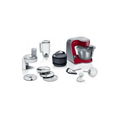 Bosch MUM5X720 - Vermelho escuro/prata - Robot de cozinha Bosch MUM5X720 - Vermelho escuro/prata - Robot de cozinha