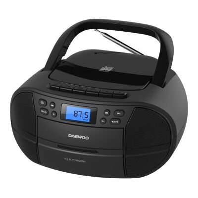Rádio CD Daewoo DW3014/ 4W/ Preto Rádio CD Daewoo DW3014/ 4W/ Preto