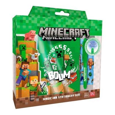 KIDS LICENSING Diário com caneta mágica Minecraft KIDS LICENSING Diário com caneta mágica Minecraft