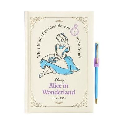 GRUPO ERIK Caderno A5 Premium + caneta Alice no País das Maravilhas Disney GRUPO ERIK Caderno A5 Premium + caneta Alice no País das Maravilhas Disney