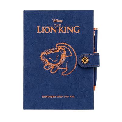 GRUPO ERIK Caderno A5 premium + caneta Rei Leão Disney GRUPO ERIK Caderno A5 premium + caneta Rei Leão Disney
