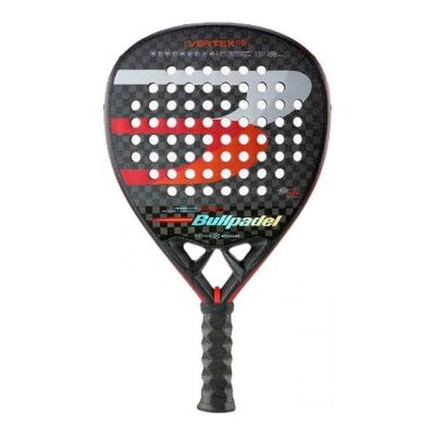 Raquete de Padel Bullpadel Vertex 03 Pro 22 (Tello Chingotto)/ Preta e Vermelha Raquete de Padel Bullpadel Vertex 03 Pro 22 (Tello Chingotto)/ Preta e Vermelha