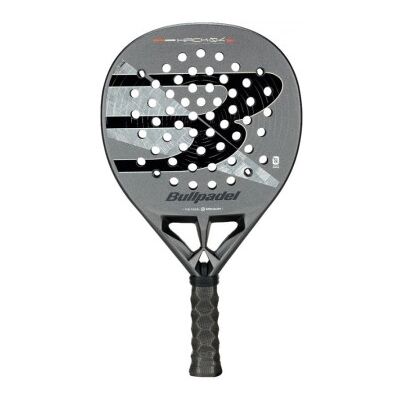 Raquete de Padel Bullpadel Hack 04 Hybrid 2026 (Paquito Navarro) / Preto e Cinza Raquete de Padel Bullpadel Hack 04 Hybrid 2026 (Paquito Navarro) / Preto e Cinza