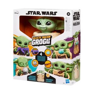 Figura Interativa Baby Yoda Grogu Galactic Snackin Star Wars The Mandalorian Hasbro Figura Interativa Baby Yoda Grogu Galactic Snackin Star Wars The Mandalorian Hasbro