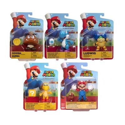 Figura de ação Nintendo Super Mario da Jakks Pacific - 10cm Figura de ação Nintendo Super Mario da Jakks Pacific - 10cm