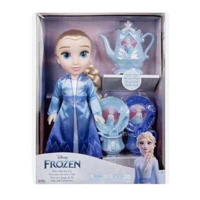 JAKKS PACIFIC Boneca Elsa Jogo de Chá Frozen Disney 38cm JAKKS PACIFIC Boneca Elsa Jogo de Chá Frozen Disney 38cm