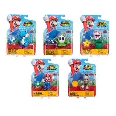 JAKKS PACIFIC Figura onda 40 Super Mario Bros 10cm sortido JAKKS PACIFIC Figura onda 40 Super Mario Bros 10cm sortido