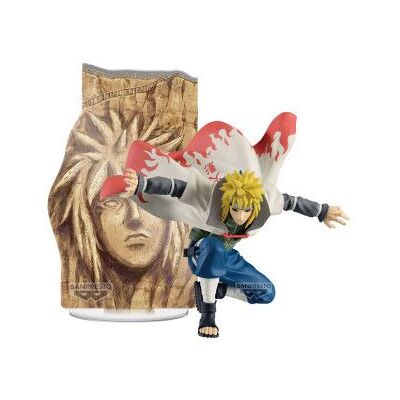 BANPRESTO Figura Minato Namikaze Painel Espetáculo Naruto Shippuden 15cm BANPRESTO Figura Minato Namikaze Painel Espetáculo Naruto Shippuden 15cm