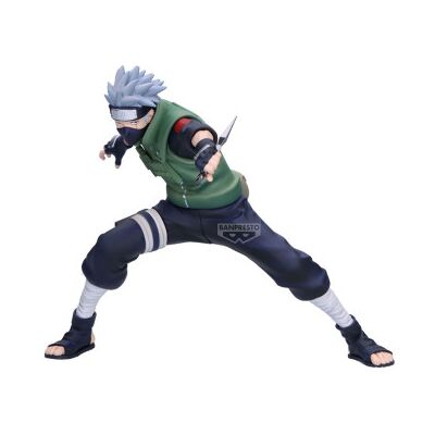 BANPRESTO Figura Kakashi Hatake Vibration Stars Naruto Série 72 13cm BANPRESTO Figura Kakashi Hatake Vibration Stars Naruto Série 72 13cm