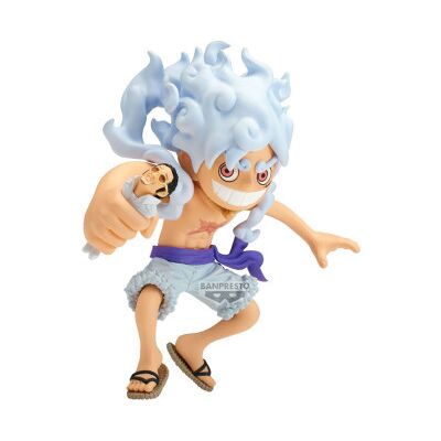 BANPRESTO Figura Monkey D. Luffy vs Borsalino Mega World Colecionável One Piece 13cm BANPRESTO Figura Monkey D. Luffy vs Borsalino Mega World Colecionável One Piece 13cm