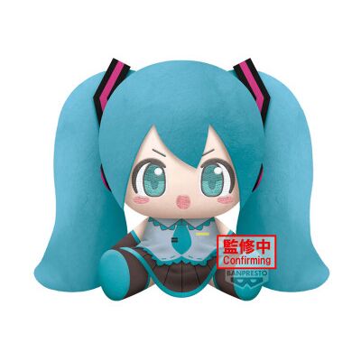 BANPRESTO Hatsune Miku Pelúcia Super Grande Hatsune Miku Pelúcia 20cm BANPRESTO Hatsune Miku Pelúcia Super Grande Hatsune Miku Pelúcia 20cm