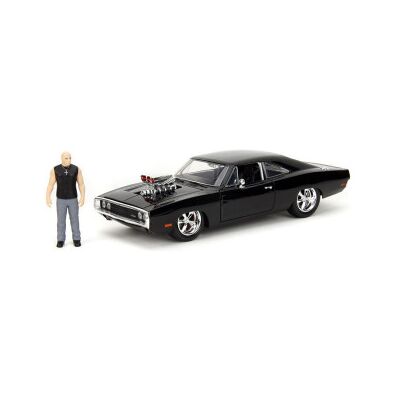 JADA TOYS Boneco blister do Dominic Toretto e carro Dodge Charger R/T Velozes e Furiosos JADA TOYS Boneco blister do Dominic Toretto e carro Dodge Charger R/T Velozes e Furiosos