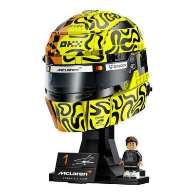 Lego - Capacete McLaren Mastercard F1 Team de Lando Norris 43023 Lego - Capacete McLaren Mastercard F1 Team de Lando Norris 43023