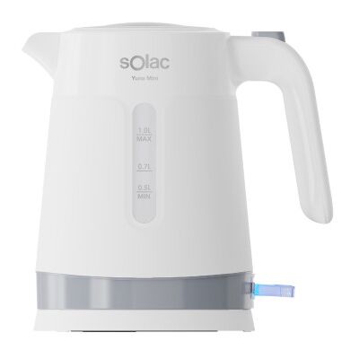 Solac KT5852 - Aço inox/plástico - 1 L - Chaleira Solac KT5852 - Aço inox/plástico - 1 L - Chaleira