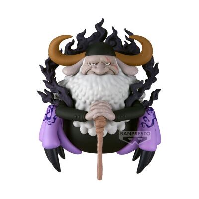 BANPRESTO Figura St. Jaygarcia Saturn Mega World Colecionável One Piece 13cm BANPRESTO Figura St. Jaygarcia Saturn Mega World Colecionável One Piece 13cm