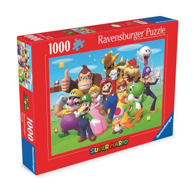 RAVENSBURGER Quebra-cabeça Super Mario Bros 1000 peças RAVENSBURGER Quebra-cabeça Super Mario Bros 1000 peças