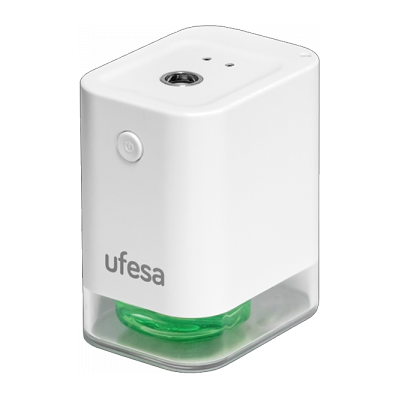 DISPENSADOR DE ALCOOL UFESA - DM45P - 61304808 DISPENSADOR DE ALCOOL UFESA - DM45P - 61304808