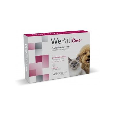 Wepharm WePatic Care Raças Pequenas e gatos 30 Comprimidos Wepharm WePatic Care Raças Pequenas e gatos 30 Comprimidos