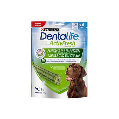 Dentalife Snack Grande Activefresh para Cão - Higiene Oral - 142g Dentalife Snack Grande Activefresh para Cão - Higiene Oral - 142g