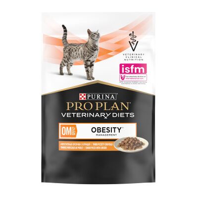 Pro Plan Dieta Veterinária Gato Controle de Obesidade - Umido 85g Pro Plan Dieta Veterinária Gato Controle de Obesidade - Umido 85g