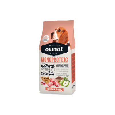 Ownat Classic Monoproteico Porco Ibérico 38% - Ração para cães Ownat Classic Monoproteico Porco Ibérico 38% - Ração para cães