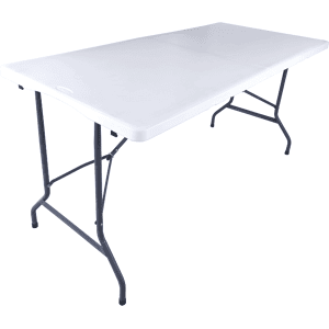 BRIMO Mesa de catering dobrável - 180x75 cm - Plástico, aço BRIMO Mesa de catering dobrável - 180x75 cm - Plástico, aço