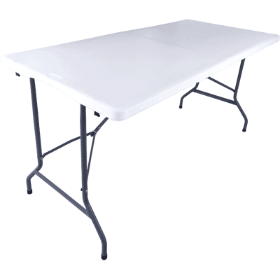 BRIMO Mesa de catering dobrável - 242x75 cm - Plástico, aço BRIMO Mesa de catering dobrável - 242x75 cm - Plástico, aço