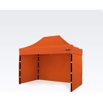 BRIMO - Foldable 2x3m - 3 paredes - 8 estacas - Gazebo BRIMO - Foldable 2x3m - 3 paredes - 8 estacas - Gazebo