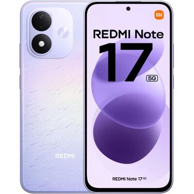 Smartphone Xiaomi Redmi Note 17 6GB/ 256GB/ 6.99'/ 5G/ Roxo Smartphone Xiaomi Redmi Note 17 6GB/ 256GB/ 6.99'/ 5G/ Roxo