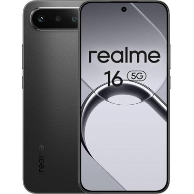 Telemóvel realme 16 5g 8 - 256gb preto Telemóvel realme 16 5g 8 - 256gb preto