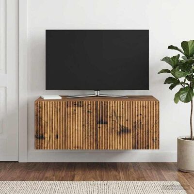 vidaXL Gabinete de TV de Parede Madeira antiga 78,5 x 41 x 30 cm Marrón vidaXL Gabinete de TV de Parede Madeira antiga 78,5 x 41 x 30 cm Marrón