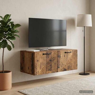 vidaXL Gabinete de TV de Parede Madeira antiga 78,5 x 41 x 30 cm Marrón vidaXL Gabinete de TV de Parede Madeira antiga 78,5 x 41 x 30 cm Marrón