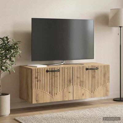 vidaXL Gabinete de TV de Parede Carvalho Arttisan 78,5 x 31 x 30 cm Marrón vidaXL Gabinete de TV de Parede Carvalho Arttisan 78,5 x 31 x 30 cm Marrón