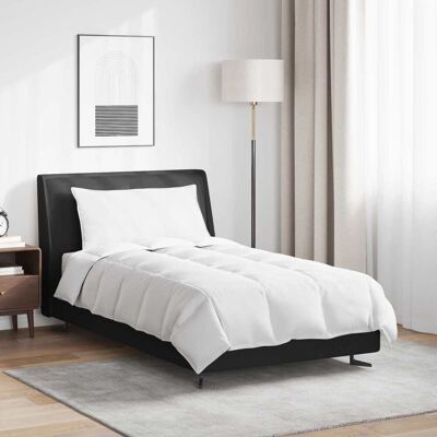 vidaXL Edredom de Inverno com travesseiro 2 pcs Branco Pena de ganso Blanco vidaXL Edredom de Inverno com travesseiro 2 pcs Branco Pena de ganso Blanco
