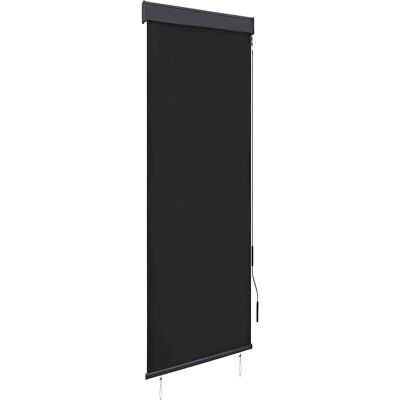 vidaXL Estore de rolo para exterior 60x250 cm antracite Antracita vidaXL Estore de rolo para exterior 60x250 cm antracite Antracita
