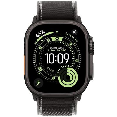 Smartwatch apple watch ultra 3 gps + cellular 49mm black titanium case black - charcoal trail loop - s - m Smartwatch apple watch ultra 3 gps + cellular 49mm black titanium case black - charcoal trail loop - s - m