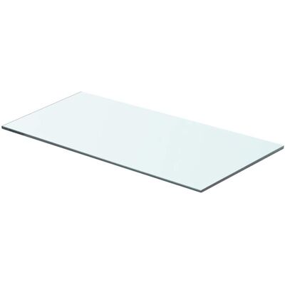 vidaXL Prateleira de vidro 60x25 cm - Transparente vidaXL Prateleira de vidro 60x25 cm - Transparente