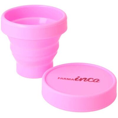 Copo Menstrual Grande Inca Farma - Ecológico, Reutilizável, Proteção de 12h Copo Menstrual Grande Inca Farma - Ecológico, Reutilizável, Proteção de 12h