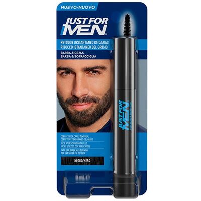 Just For Men Retoque Instantáneo De Canas Hombre Negro Just For Men Retoque Instantáneo De Canas Hombre Negro